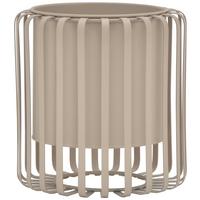 Črepník RIO - béžová, kov (19,5/20,3cm) - Mömax