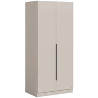 DREHTÜRENSCHRANK Kopenhagen Kaschmir B: 80cm - Kaschmir, MODERN, Holzwerkstoff (80/181/52cm) - Livetastic