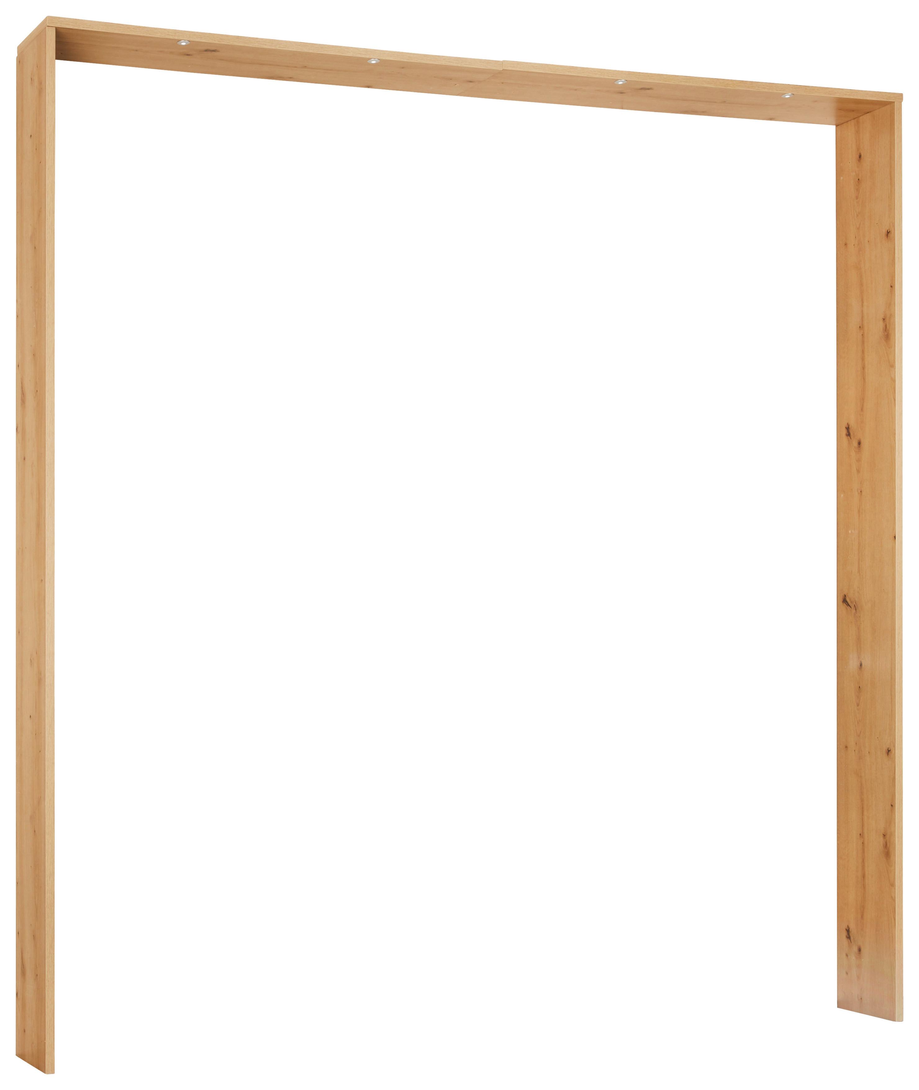 Paspartový rám QUADRA - barvy dubu, Konvenční, kompozitní dřevo (226/229/63cm) - Mömax