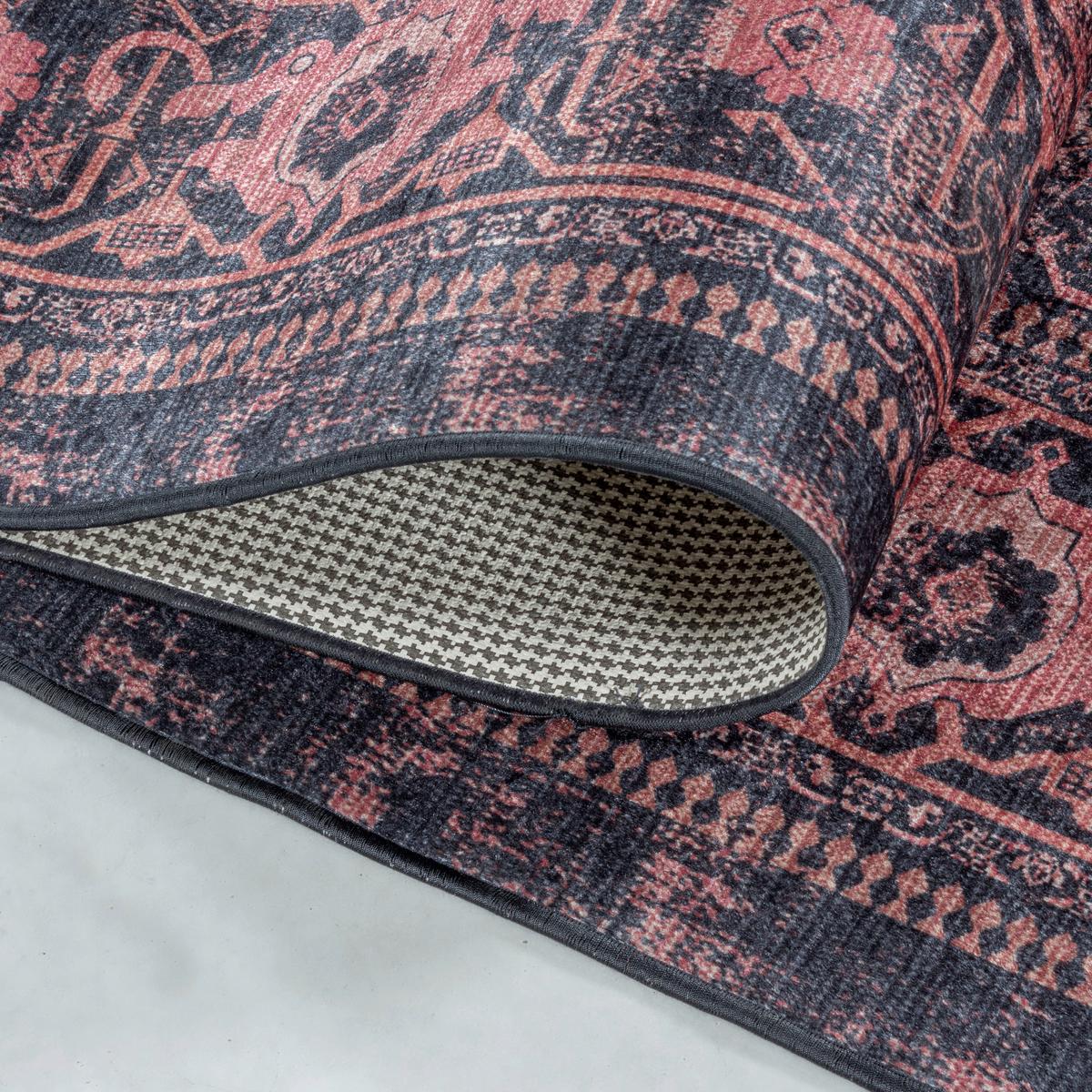 Läufer Fiesta - Rot, Design, Textil (80/250cm) - Novel