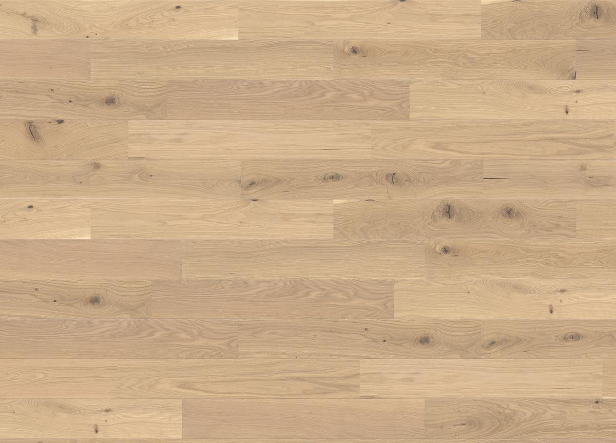 Parkettboden Eiche Hellbraun Landhausdiele Stärke 12mm - Hellbraun, Basics, Holzwerkstoff (18/108.5cm) - Living by HARO