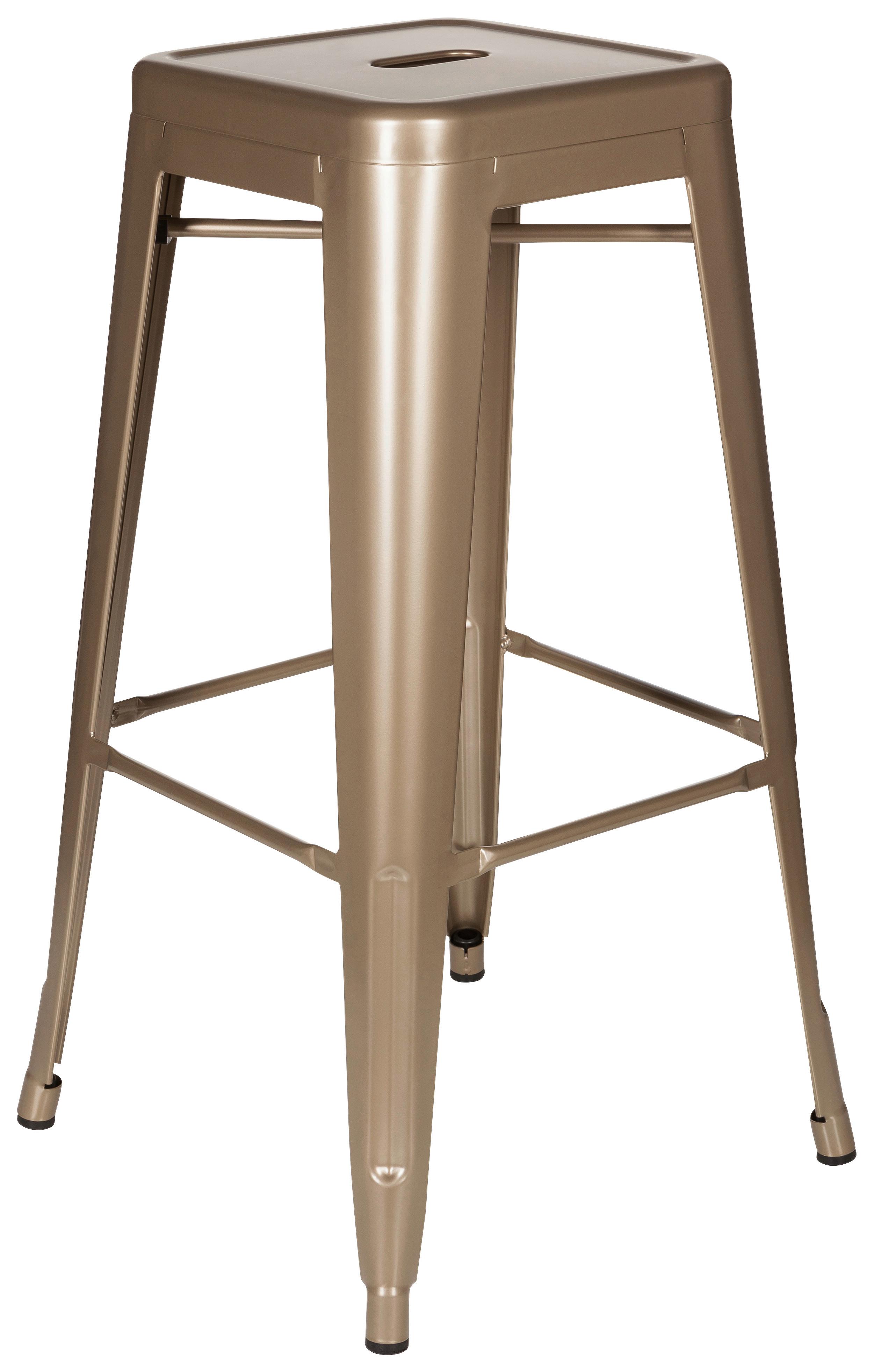 Barhocker Vantaggio High Stapelbar Champagner