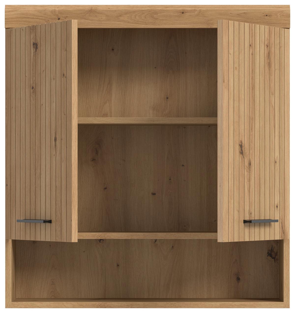 Hängeschrank Scout Eiche Artisan Dekor B: 74cm - Eiche Artisan, Trend, Holzwerkstoff (74/79/24cm) - MID.YOU