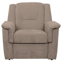 FERNSEHSESSEL Rafael, Taupe B: 94 cm - Taupe/Schwarz, Trend, Textil (94/95/95cm)