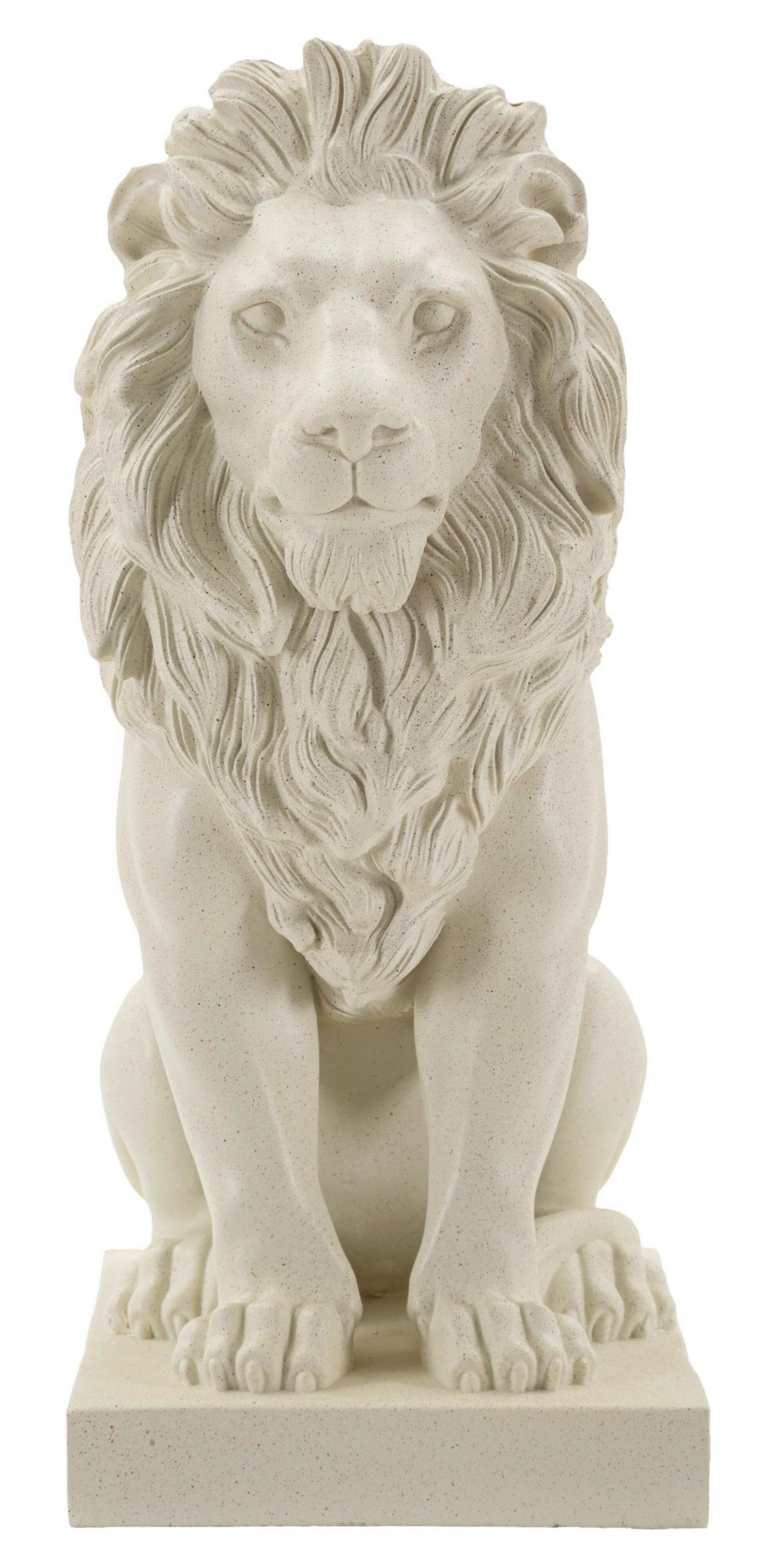 Skulptur Kunststoff, Cream - Basics, Kunststoff (17.5/40/25cm)