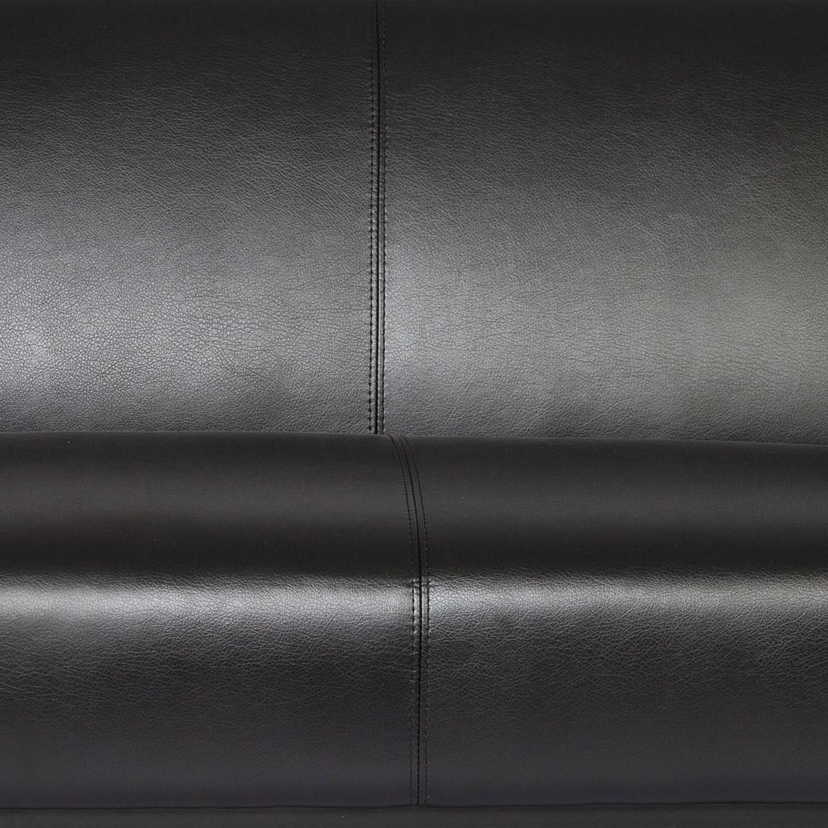 3-sitzer-sofa Bali Black Schwarz - Schwarz, MODERN, Textil (159/78/71cm) - MID.YOU