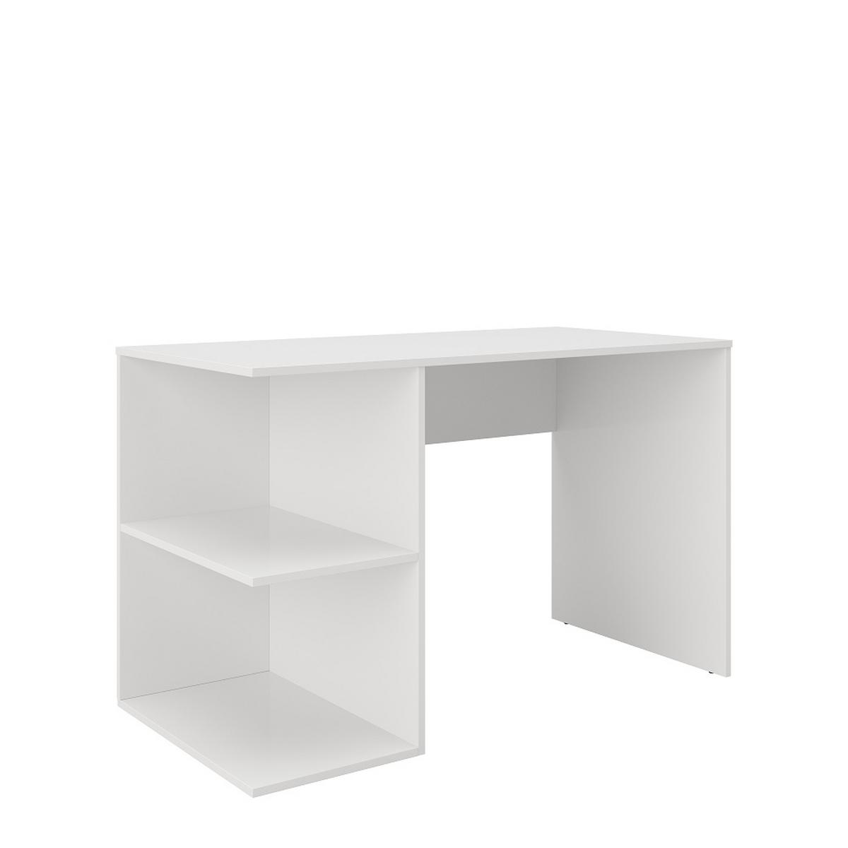 Schreibtisch Taipei - Weiß Hochglanz, MODERN, Holzwerkstoff (120/75/60cm) - MID.YOU