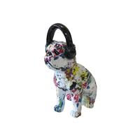 Dekohund Nils - Multicolor, KONVENTIONELL, Kunststoff (20/12,5/29,5cm) - Luca Bessoni