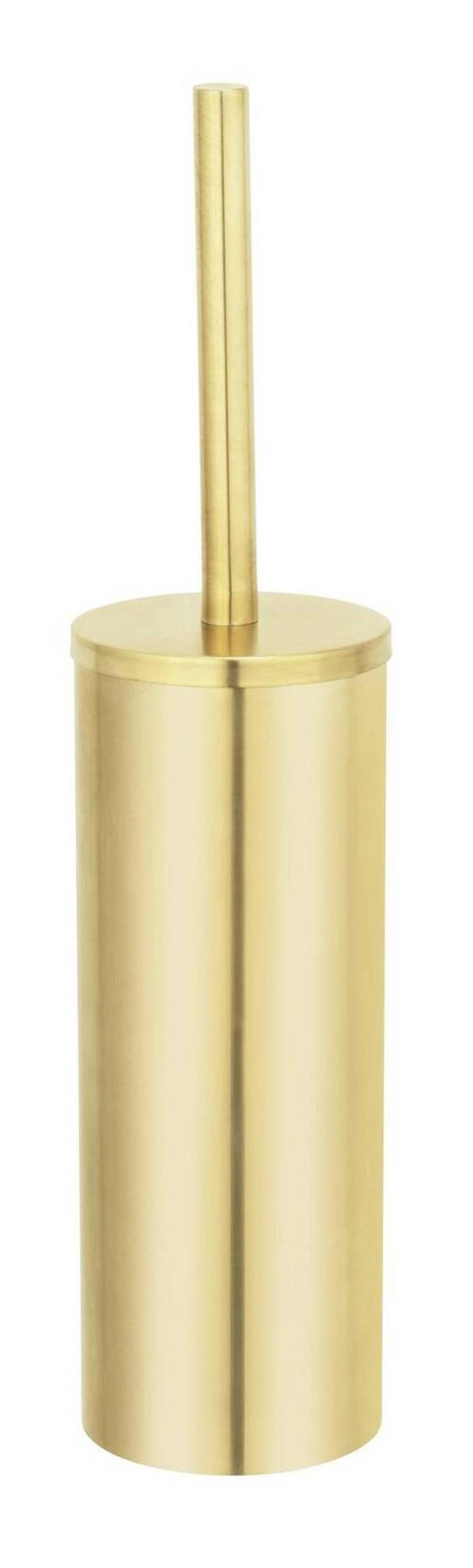 WC kefa so stojanom OREA GOLD -SB- - zlatá, Lifestyle, kov/plast (9/39,5/12,5cm) - Mömax