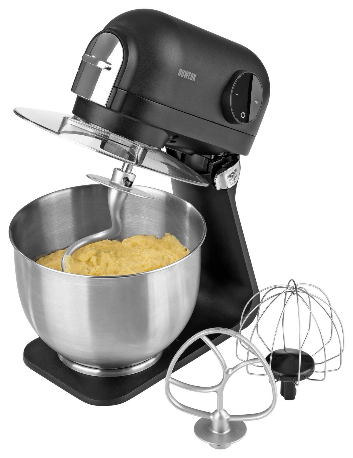 Küchenmaschine 09566 - Edelstahlfarben/Schwarz, Basics, Kunststoff/Metall (37/26,5/41cm)