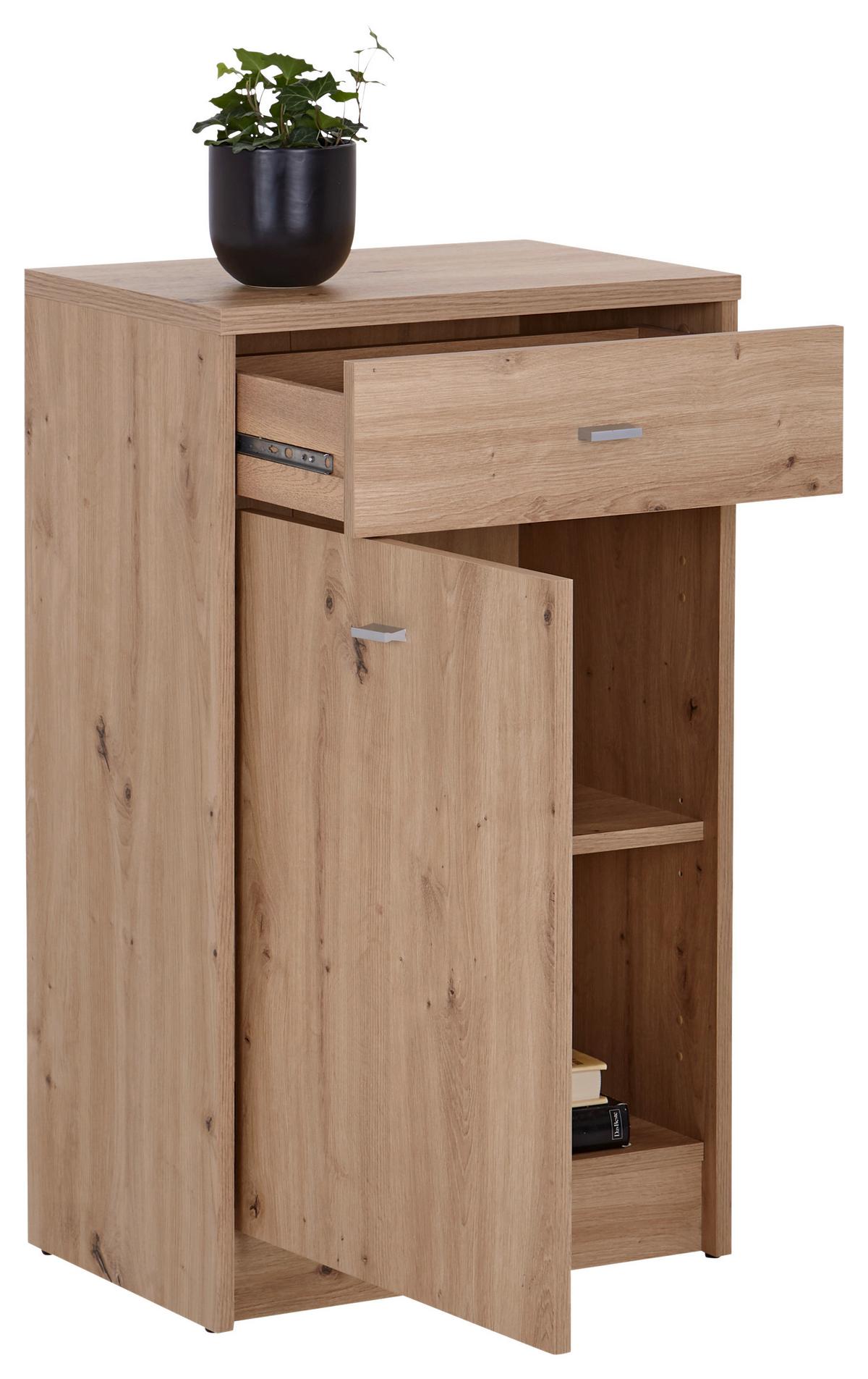 Kommode 50cm 4-You New, Eiche Artisan Dekor - Eiche Artisan, MODERN, Holzwerkstoff (50/85,4/34,6cm)