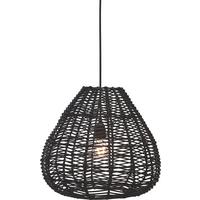 Hängeleuchte 434303-Bt02 Adelle - Schwarz, Basics, Naturmaterialien (43/39/43cm)