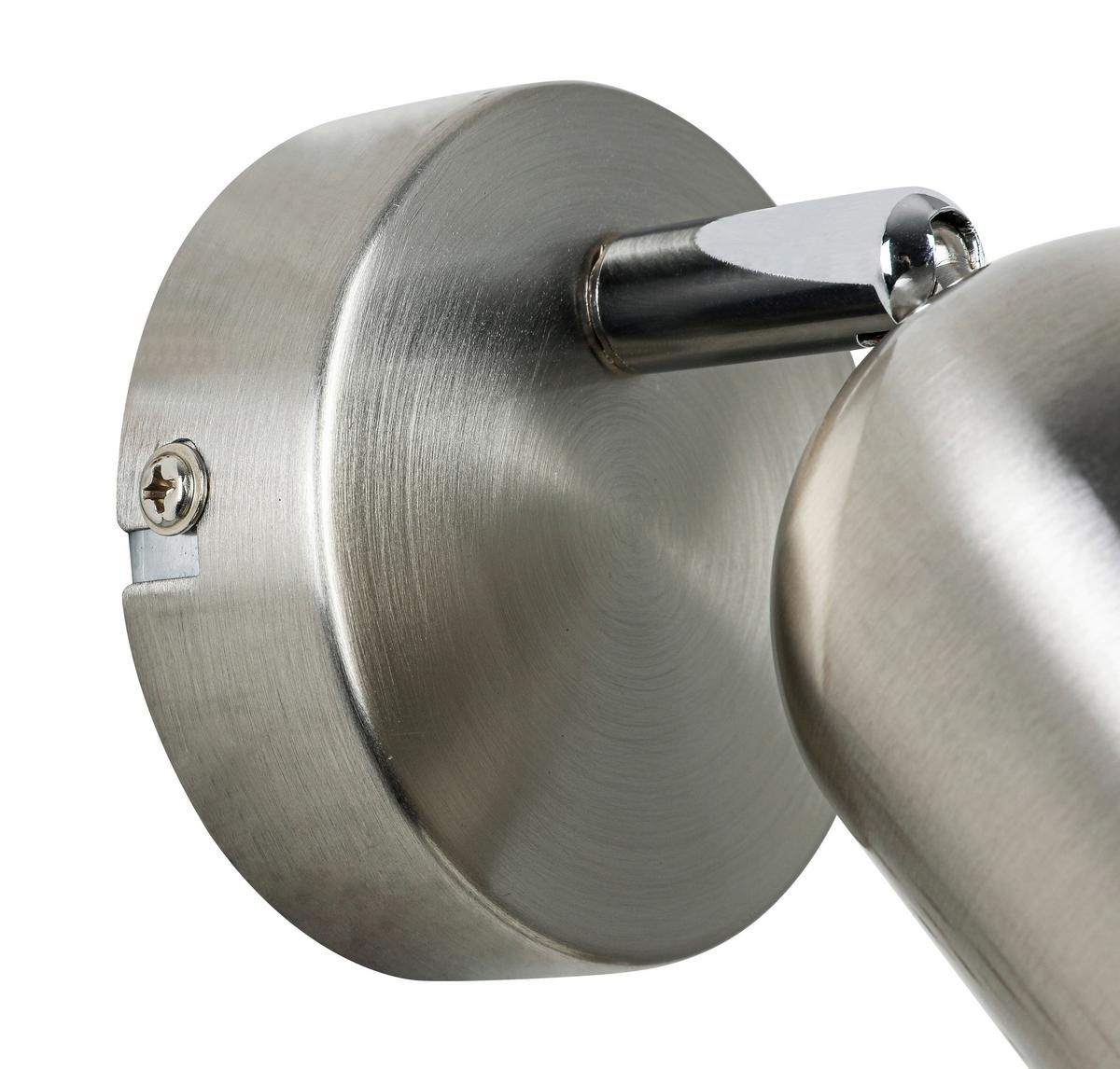 BODOVÉ SVÍTIDLO ERNESTINE - barvy chromu/barvy niklu, Romantický / Rustikální, kov/plast (14/8/7,5cm) - Mömax