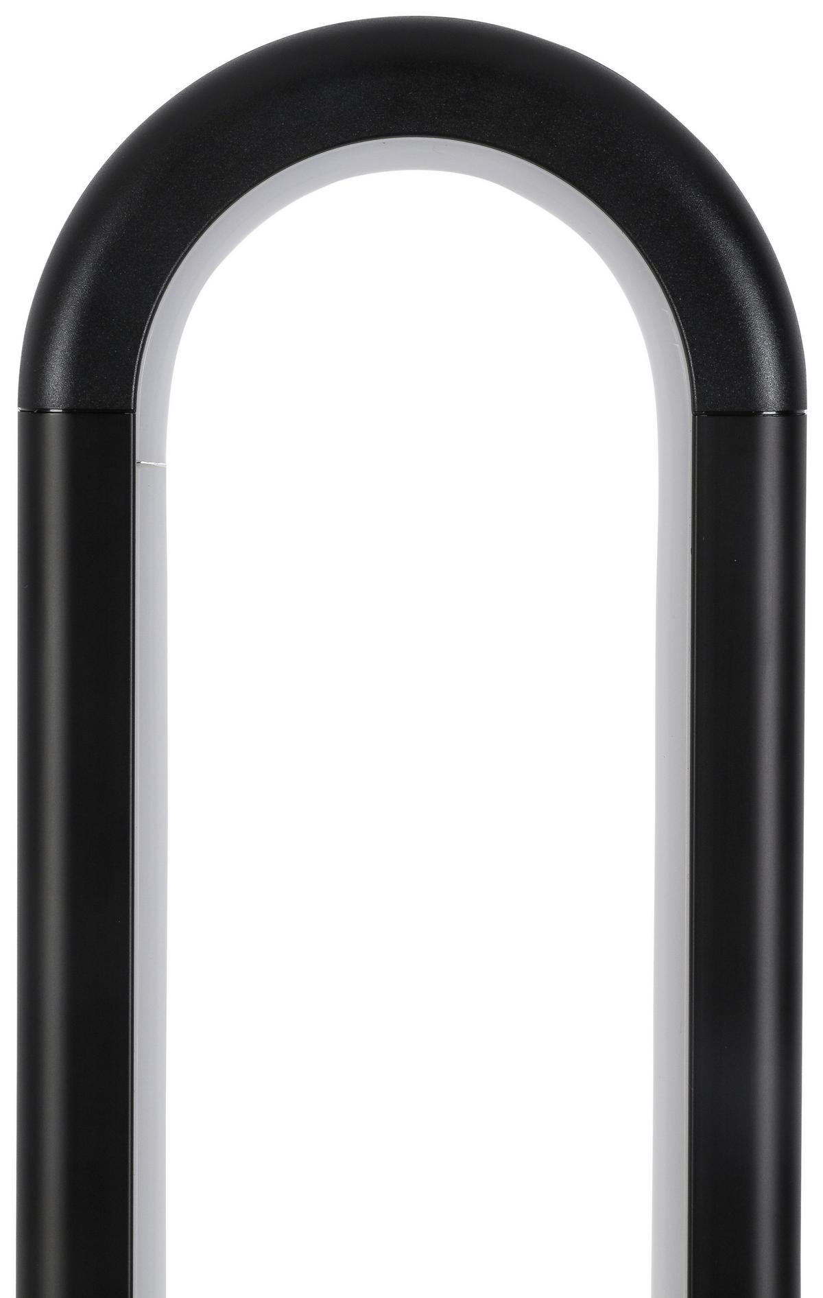 Stehleuchte Irma dimmbar Schwarz mit Farbwechsler - Schwarz, Design, Kunststoff (15,5/104,5cm) - Luca Bessoni