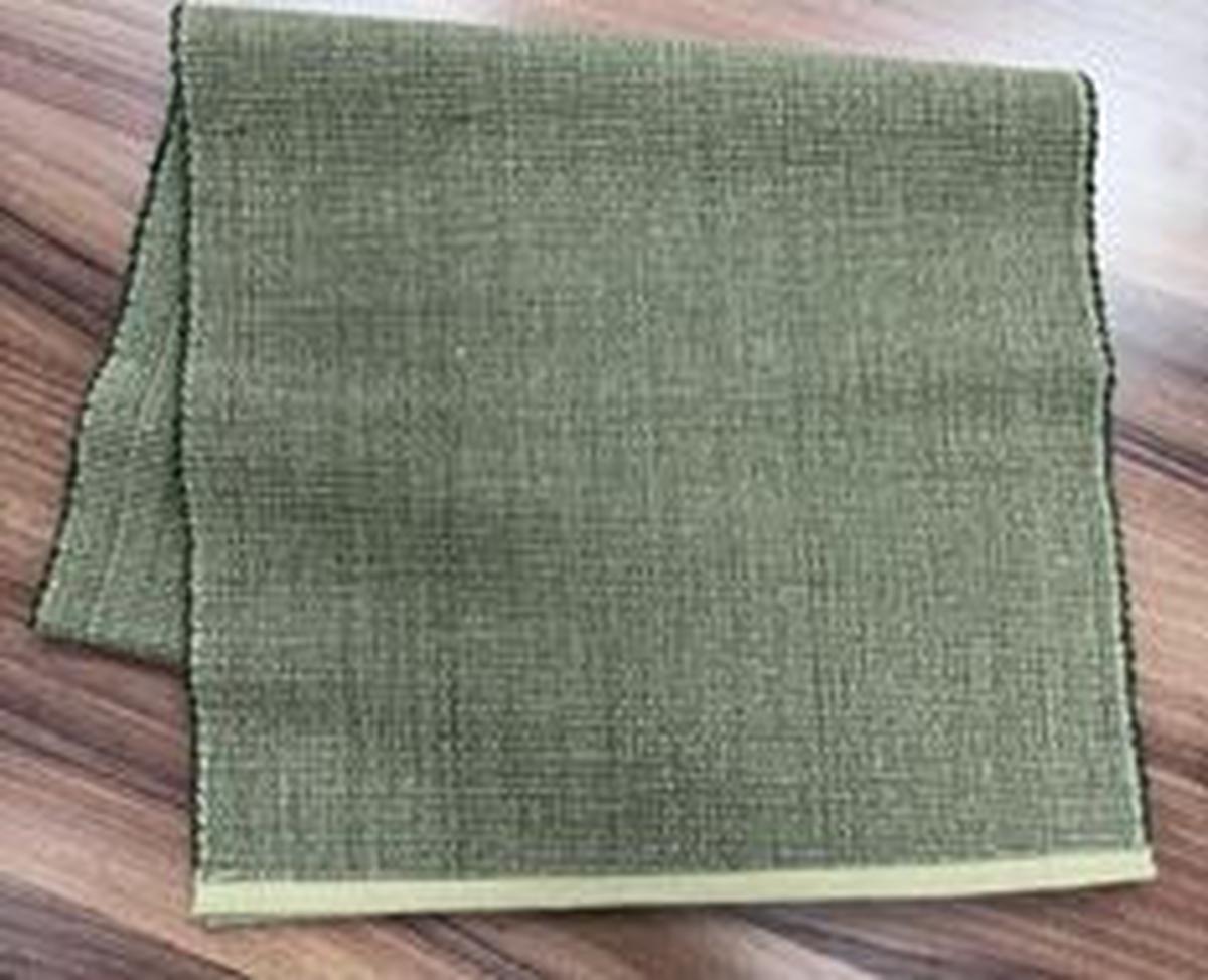 BĚHOUN NA STŮL PAUL - zelená, textil (33/150cm) - Mömax