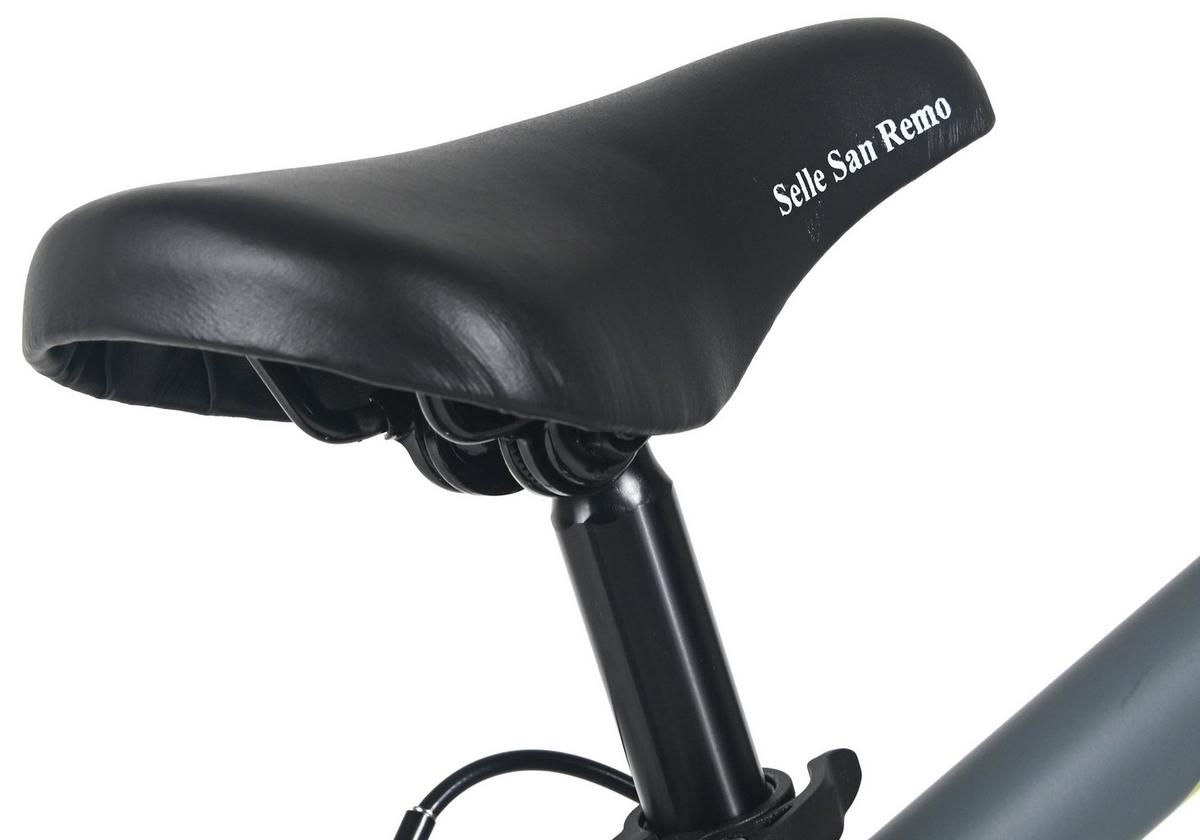 Kinderfahrrad 24'' Anthrazit - Anthrazit, MODERN, Metall (25/140/60cm)