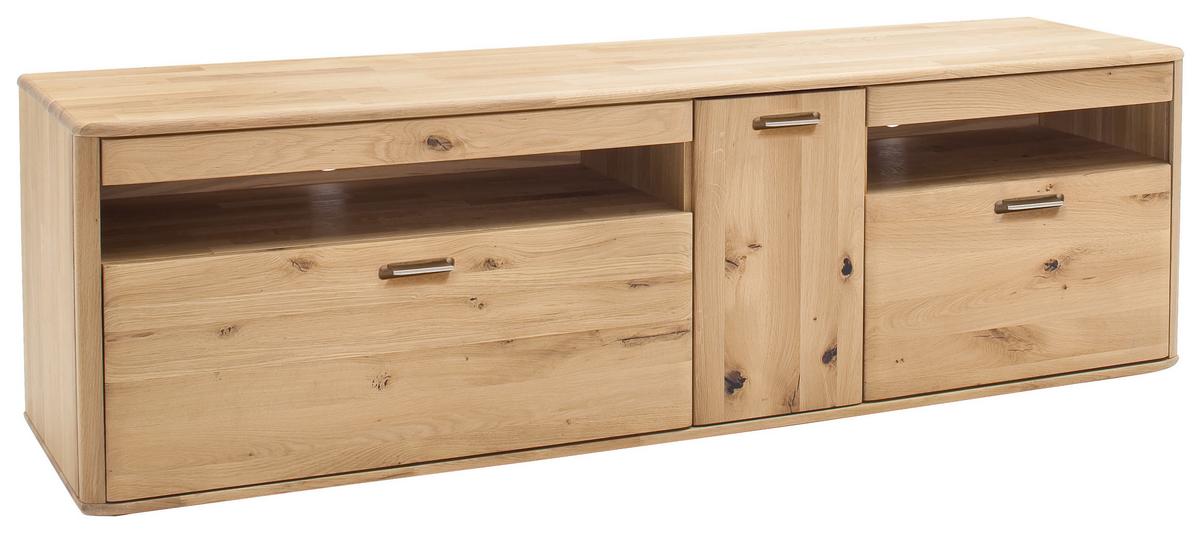 Tv-element Ravello B: 186 Cm Eiche Dekor - Eichefarben, Design, Holz (186/58/50cm) - Livetastic