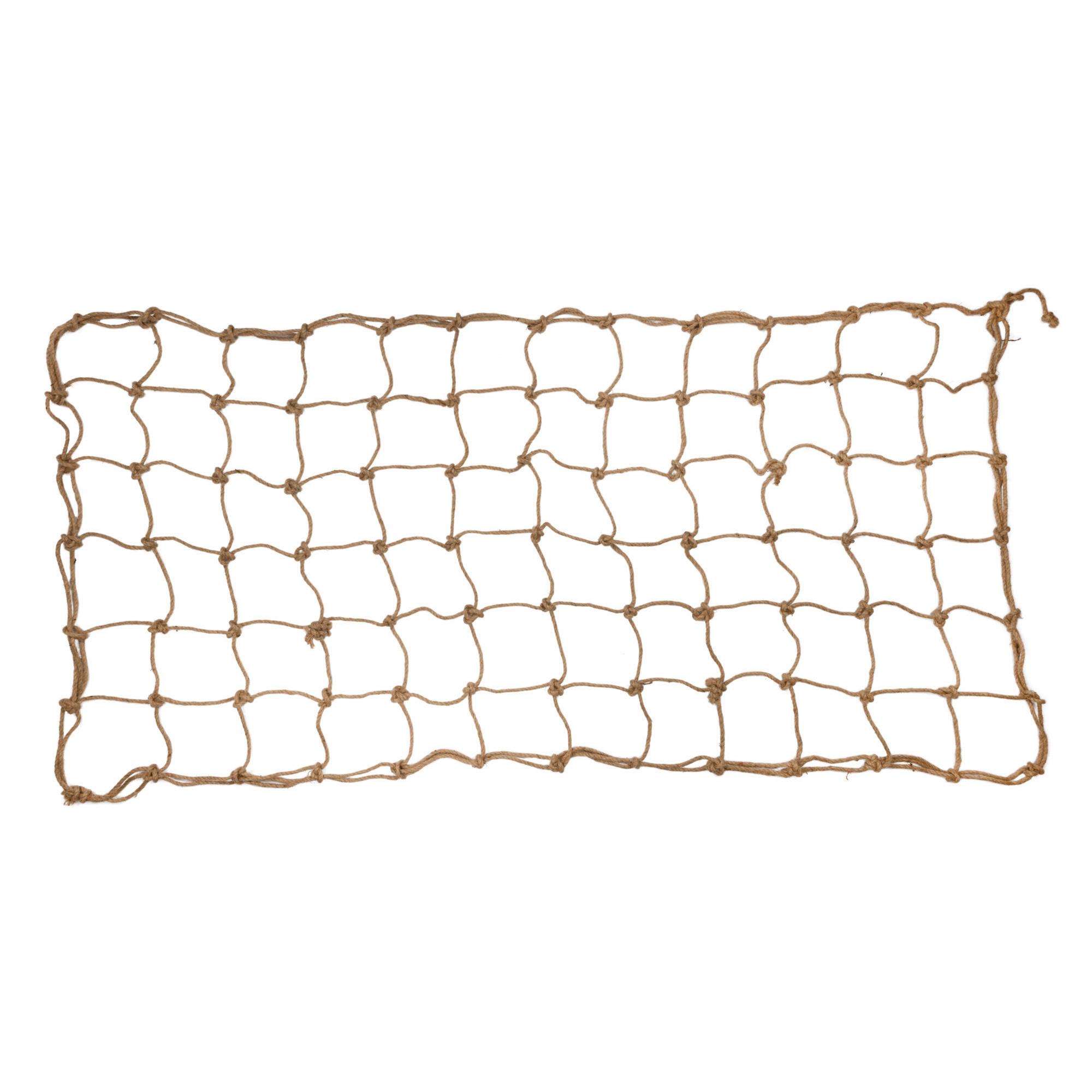 Rankhilfe 07734 Jute Ranknetz 180x90cm - Braun, Basics, Textil (90/180cm) - Windhager