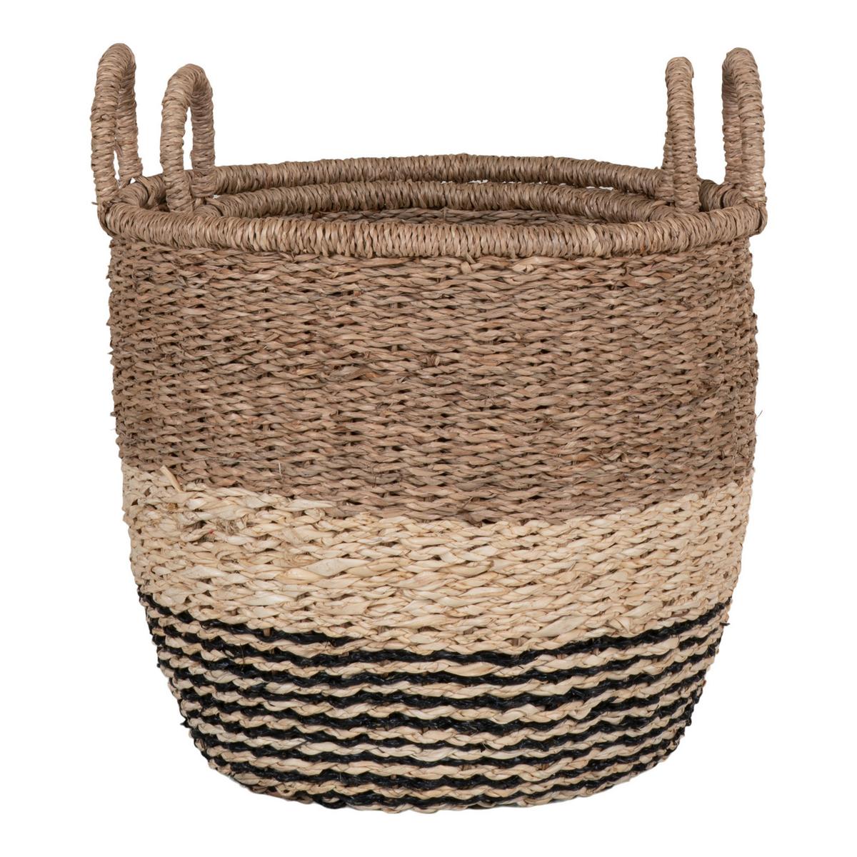 Korbset Lima Naturfarben 2 Stück - Naturfarben, Design, Naturmaterialien
