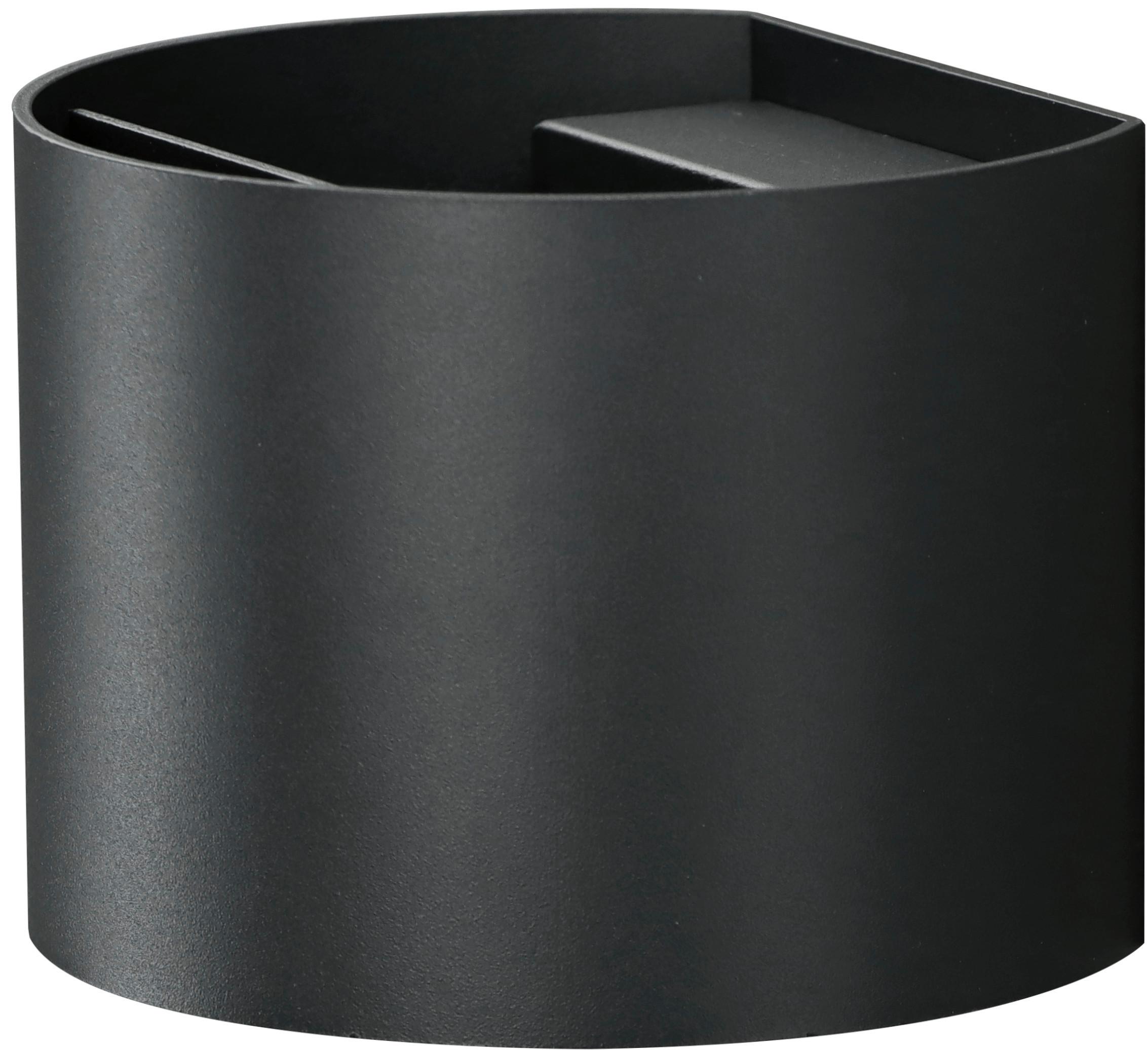 Außenwandleuchte 2528000401696 Ebla - Anthrazit, Design, Metall (10/13,5/12cm)