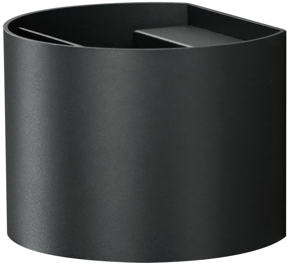 Außenwandleuchte 2528000401696 Ebla - Anthrazit, Design, Metall (10/13,5/12cm)