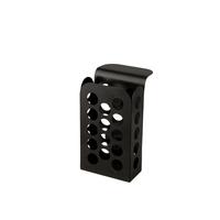 Küchenutensilienhalter Metall Schwarz B: 7 cm - Schwarz, Basics, Metall (7/12/7cm) - HAPPY SINKS