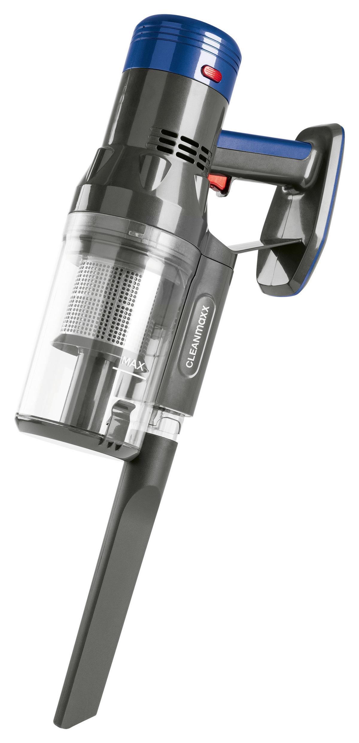 Zyklonstaubsauger Cleanmaxx - Blau/Anthrazit, MODERN, Kunststoff/Metall (26/22/110cm)