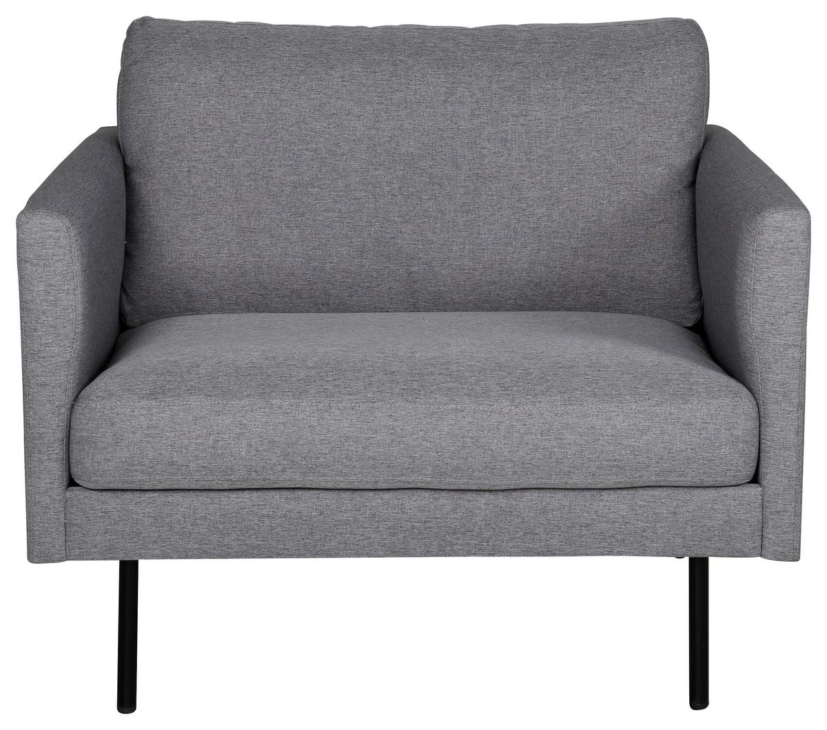 Sessel Zoom - Design, Textil/Metall (95/80/84cm) - Livetastic