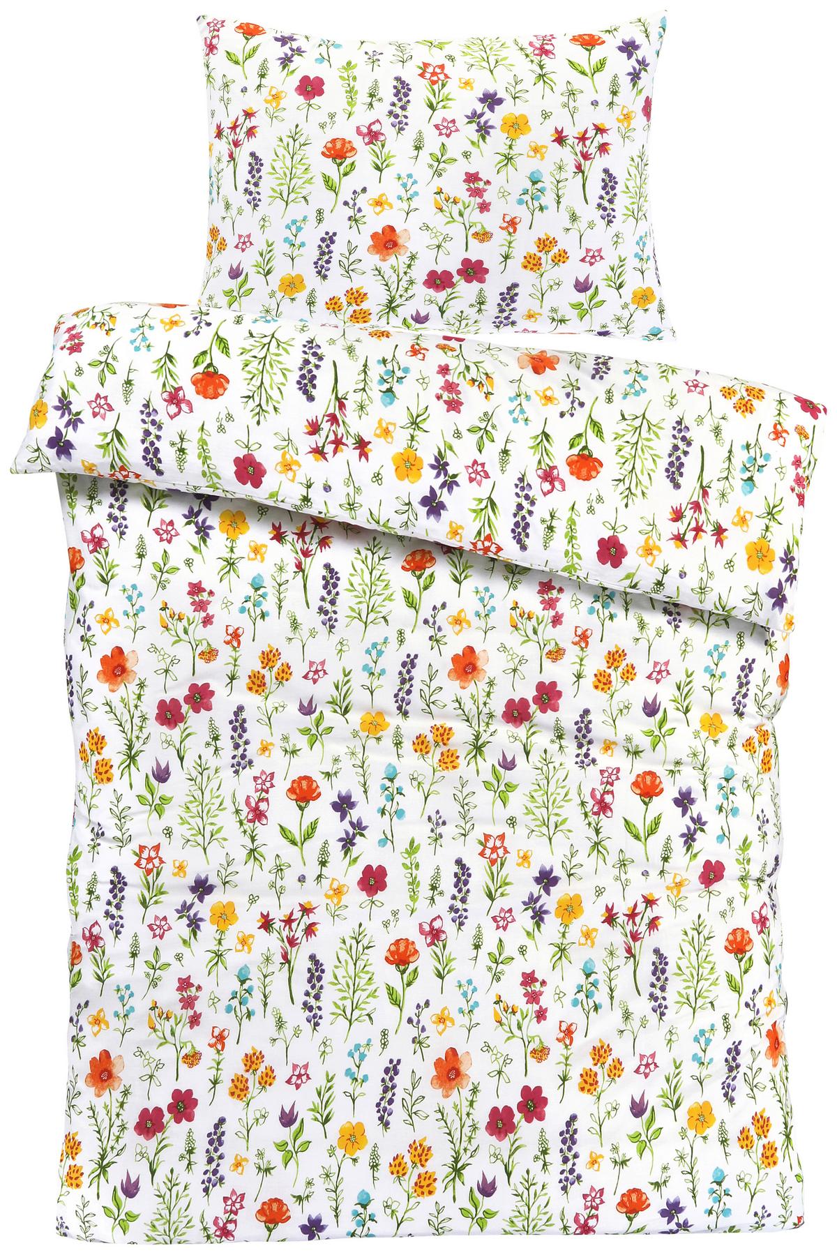 Bettwäsche Linessa - Pink/Lila, MODERN, Textil - Luca Bessoni