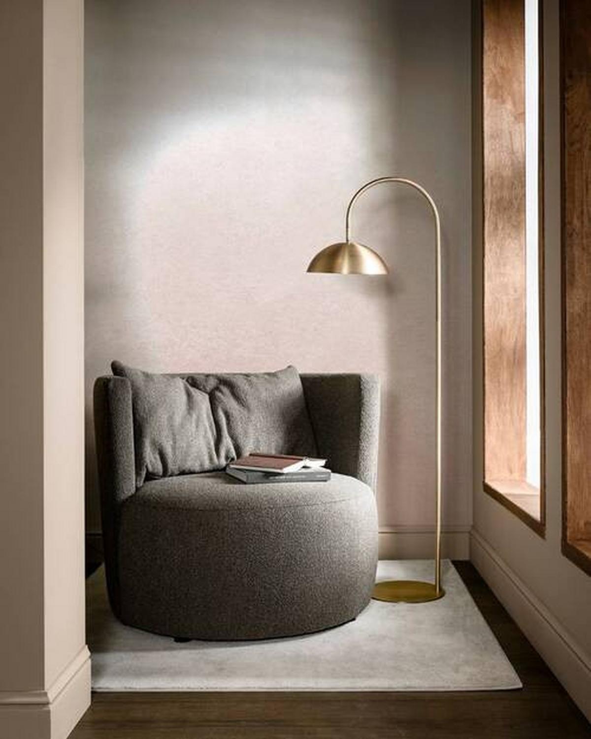 Fototapete Degrade Soft Clay - Rosa, Trend, Papier/Kunststoff (300/300cm)