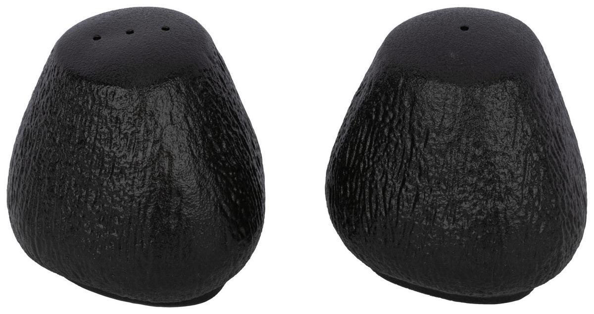 SOĽNIČKA A KORENIČKA HARUKI - čierna, Modern, keramika (7/7cm) - Mömax