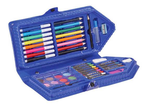 Malset Maxwell - Blau, KONVENTIONELL, Kunststoff (12/29/3cm) Malset Maxwell - Blau, KONVENTIONELL, Kunststoff (12/29/3cm)