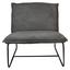 Sessel Paris Bench B: 83 cm Grau - Schwarz/Grau, MODERN, Textil (83/83/75cm) - Livetastic Sessel Paris Bench B: 83 cm Grau - Schwarz/Grau, MODERN, Textil (83/83/75cm) - Livetastic