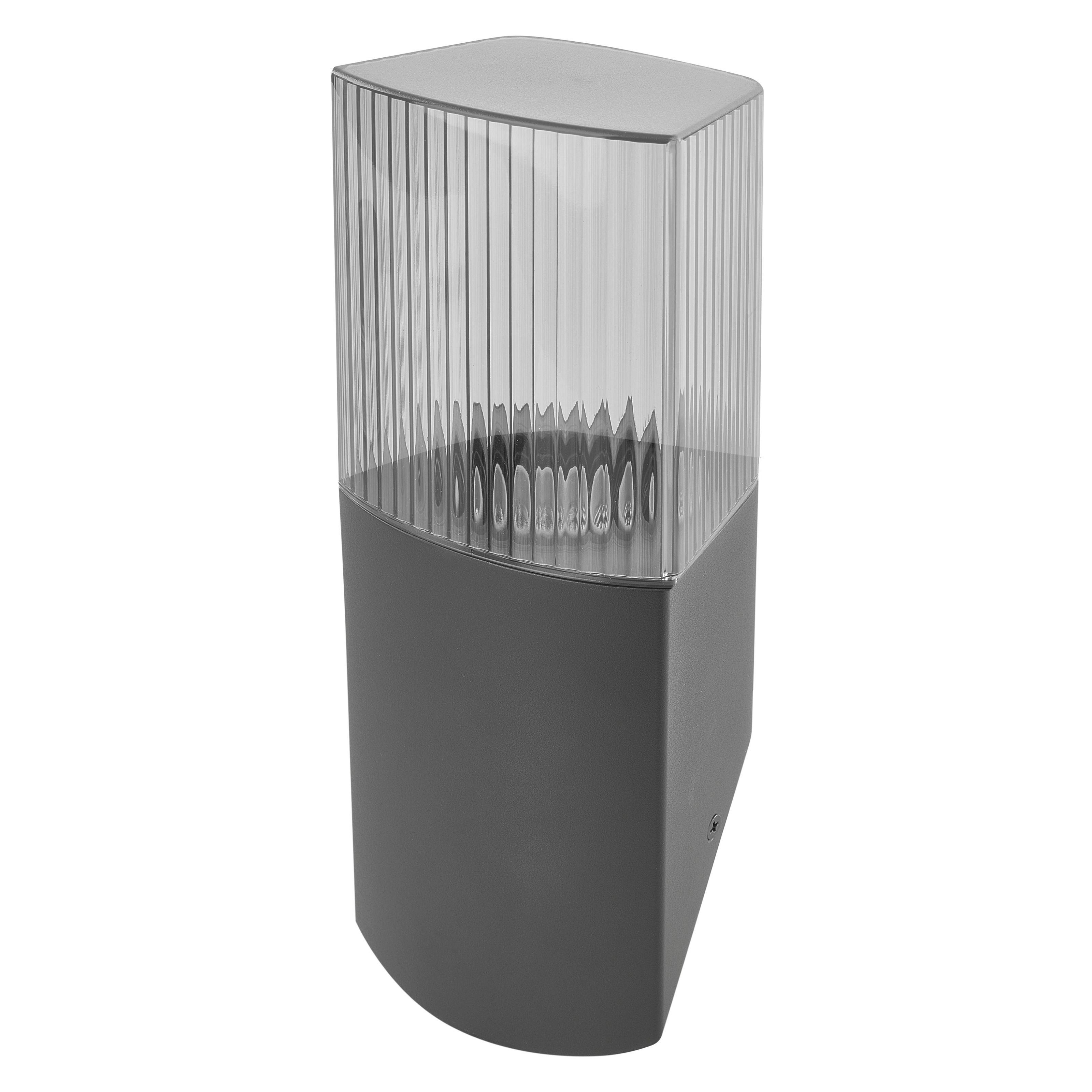 VONKAJŠIE SVIETIDLO LANA - antracitová, Modern, kov/plast