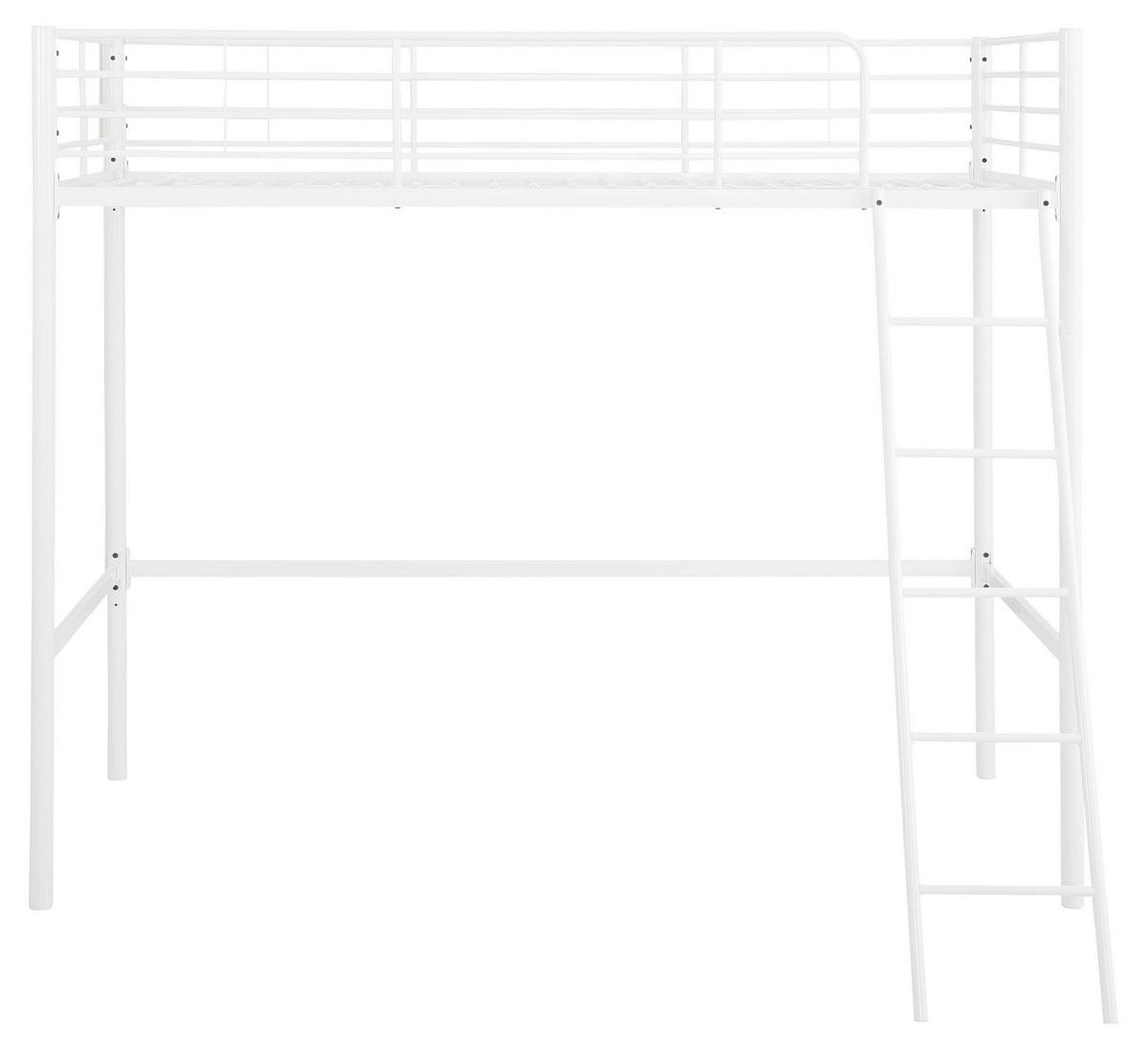 HOCHBETT Clove Weiß 90x200cm - Weiß, Design, Metall (90/200cm) - MID.YOU