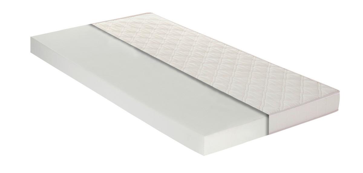 Kaltschaummatratze Basci Plus 80x200 Cm H2/h3 H: 13 Cm - Weiß, Basics, Textil (80/200cm) - P & B