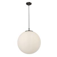 Hängeleuchte Atom 6088 - Schwarz/Weiß, KONVENTIONELL, Glas/Metall (30/120cm)