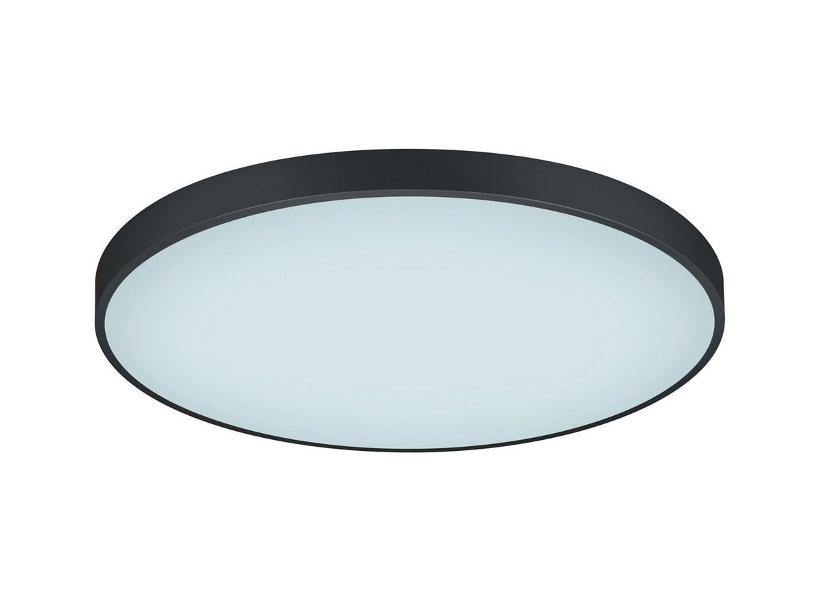 Led-deckenleuchte 627417532 Waco - Schwarz, Design, Metall (75/6,5cm) - Trio Leuchten