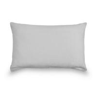 Potah na anatomický polštář Felix, 28/44cm, stříbrná - barvy stříbra, textil (28/44cm) - Modern Living