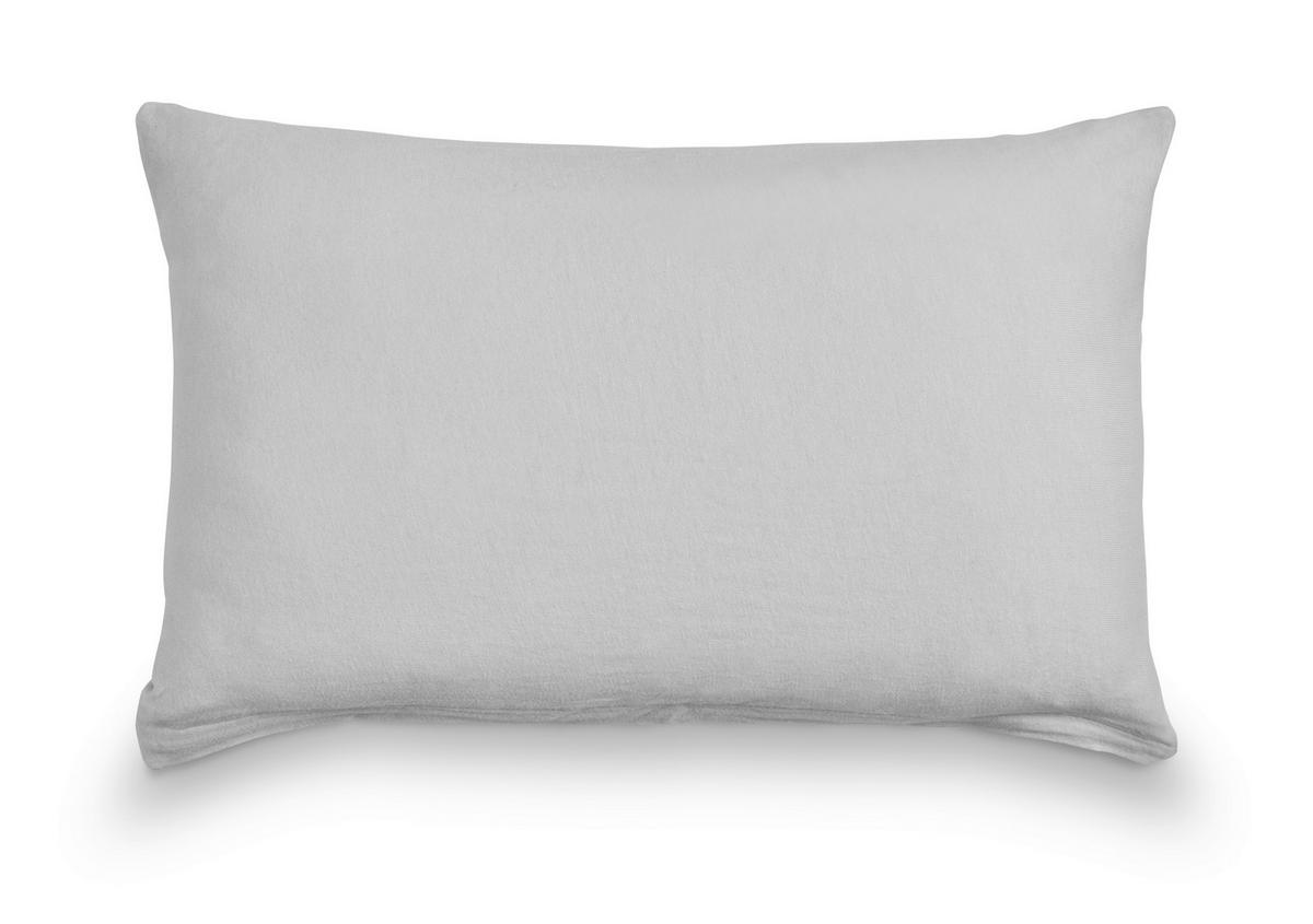Obliečka na šijový vankúš Felix, 28/44cm, strieborná - strieborná, textil (28/44cm) - Modern Living