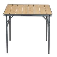 Klapptisch Braun/Schwarz max. Belastbarkeit 50 kg - Schwarz/Braun, Basics, Holz/Metall (56,5/4/75cm)