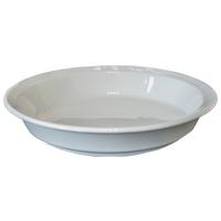 Tányér Menza - fehér, kerámia (21cm)