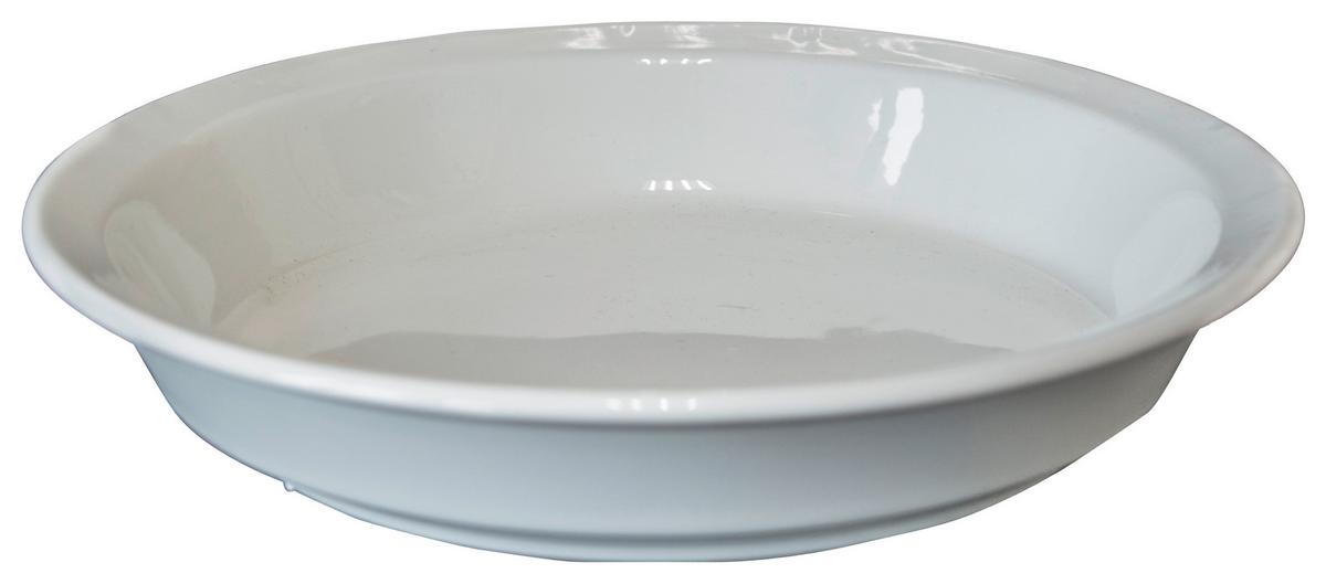 Tányér Menza - fehér, kerámia (21cm)