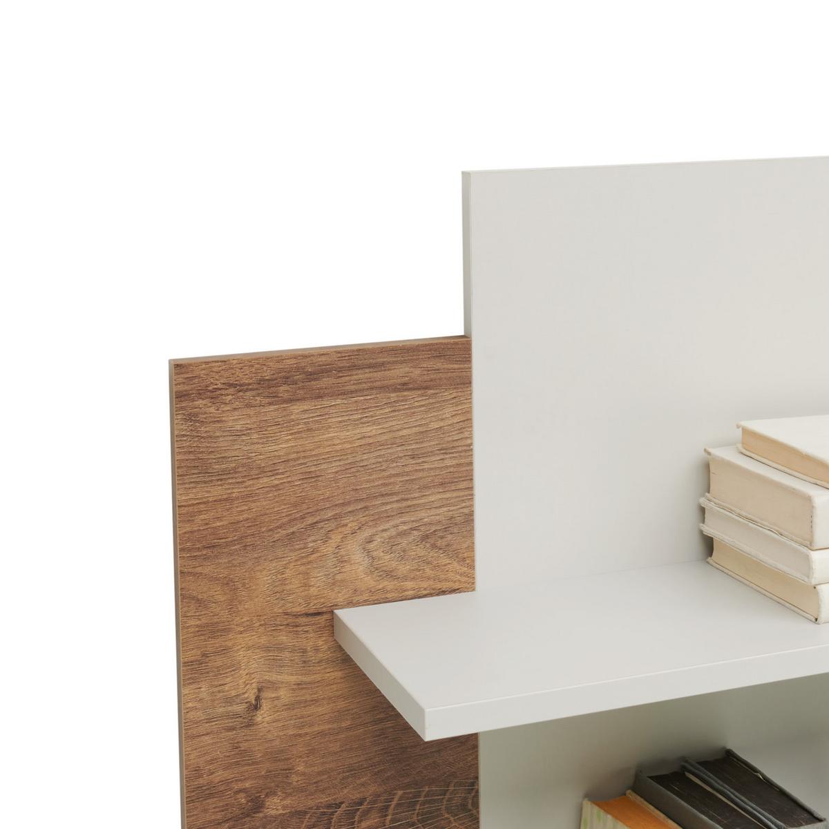 Wandboard Arian B: 150 cm Eiche Dekor/Hellgrau - Eichefarben/Hellgrau, MODERN, Holzwerkstoff (150/85,3/19,6cm)