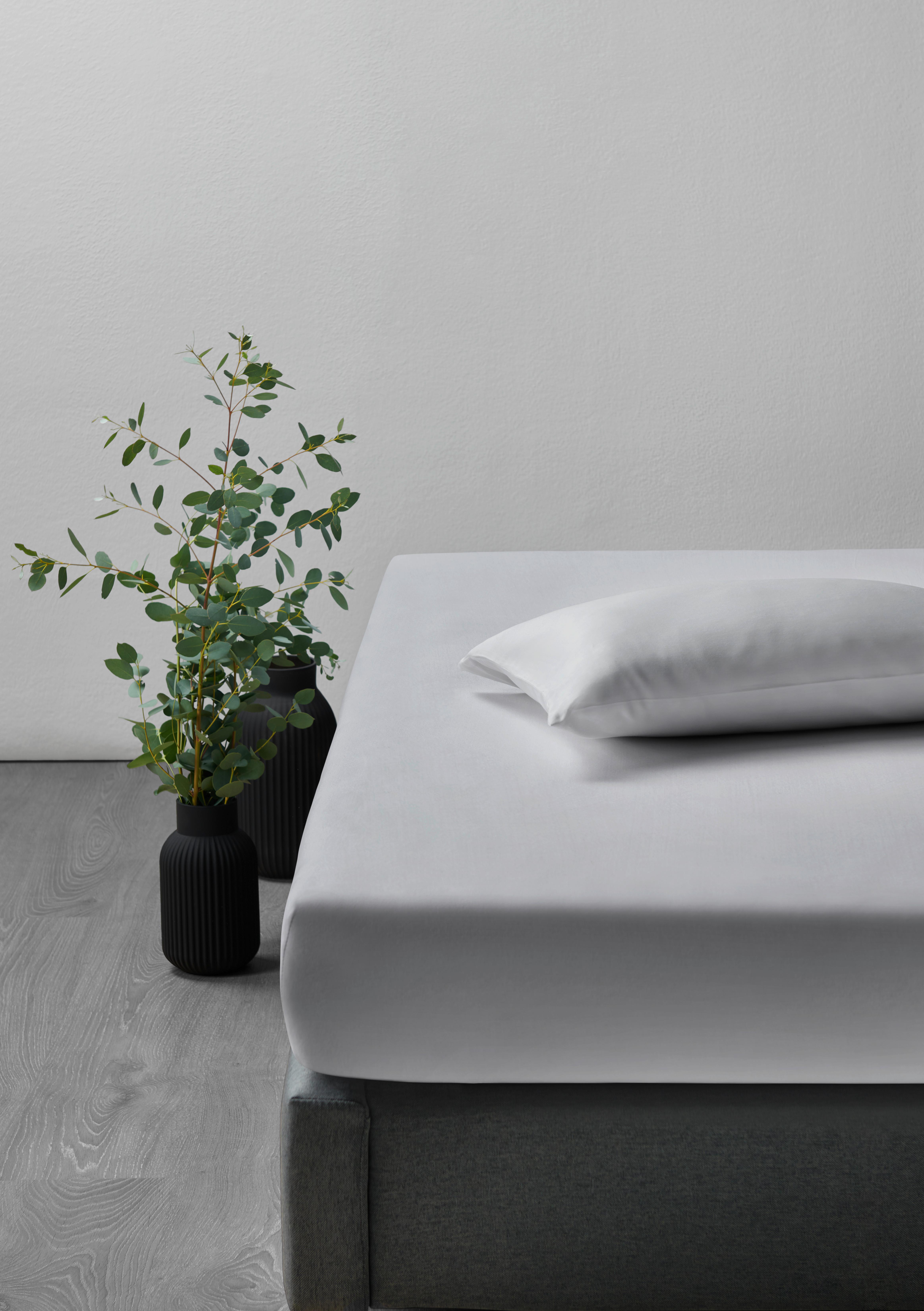 BOXSPRINGOVÉ PROSTĚRADLO ELASTHAN -EXT- - barvy stříbra, textil (120/200/28cm) - Premium Living