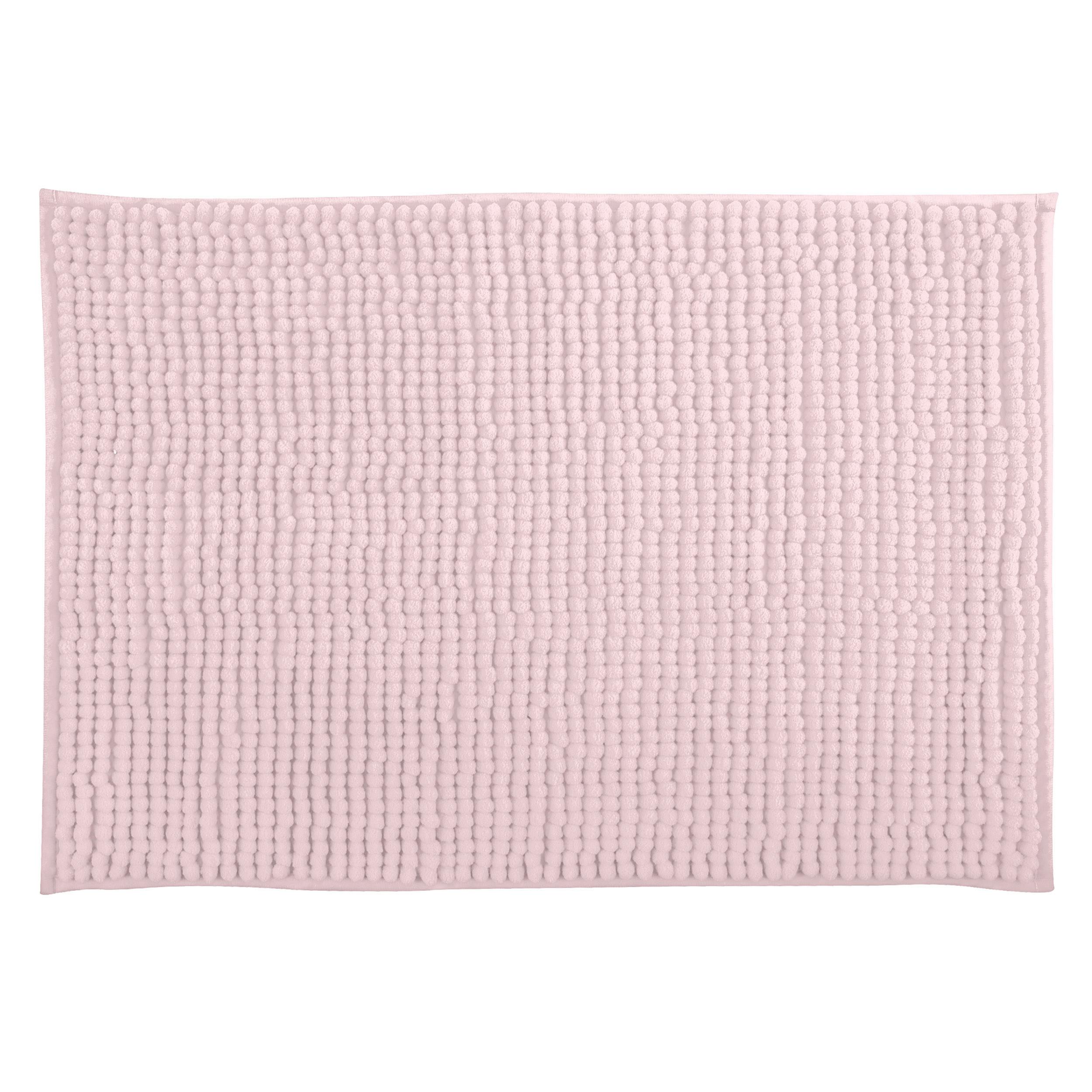 BADEMATTE CHENLILLE ROSA - Rosa, Basics, Textil (50/80cm) - MSV