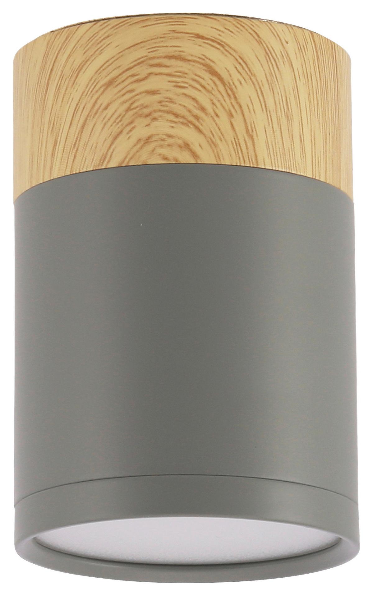 Deckenleuchte 2284262 Tuba - Blaugrau, Natur, Metall (6.8/6.8/10cm)