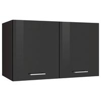 Küchenoberschrank Mailand Graphitfarben B: 100cm - Graphitfarben, MODERN, Holzwerkstoff (100/57/34cm) - Held