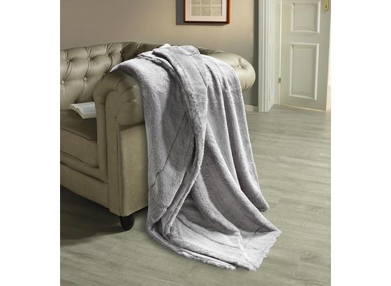Felldecke Banda - Grau, ROMANTIK / LANDHAUS, Textil (140/190cm) - James Wood Felldecke Banda - Grau, ROMANTIK / LANDHAUS, Textil (140/190cm) - James Wood