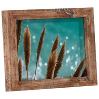 Bilderrahmen 13x18 cm Carla Holz naturfarben, 15,6x21,1 cm - Nussbaumfarben, Basics, Glas/Holz (15,6/21,1/2cm) - Luca Bessoni